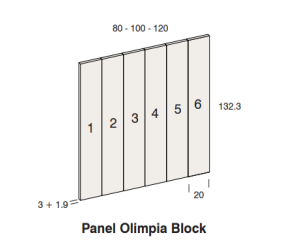 PANEL OLIMPIA VERTICAL