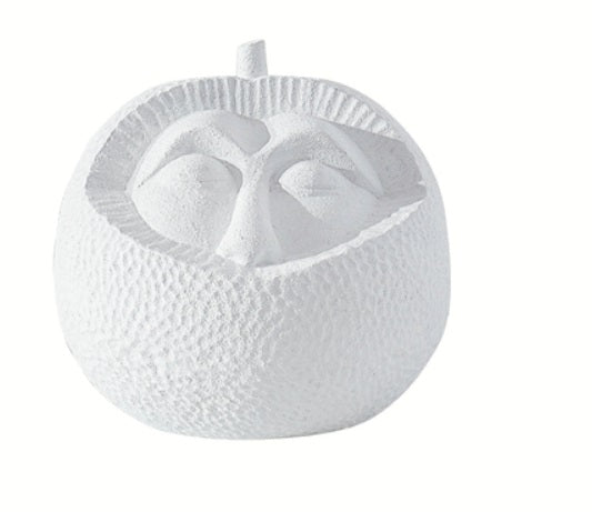 White Head Ornament-A