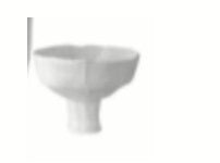 paper folding shape ceramic vase-B