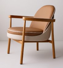SILLON DOPPIO LAMINA FIJO MEL