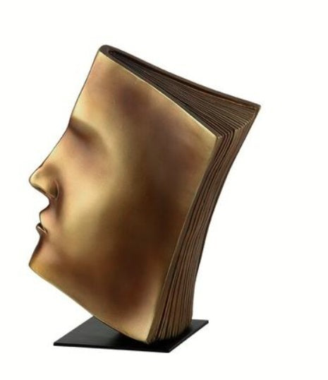 Face book ornament copper