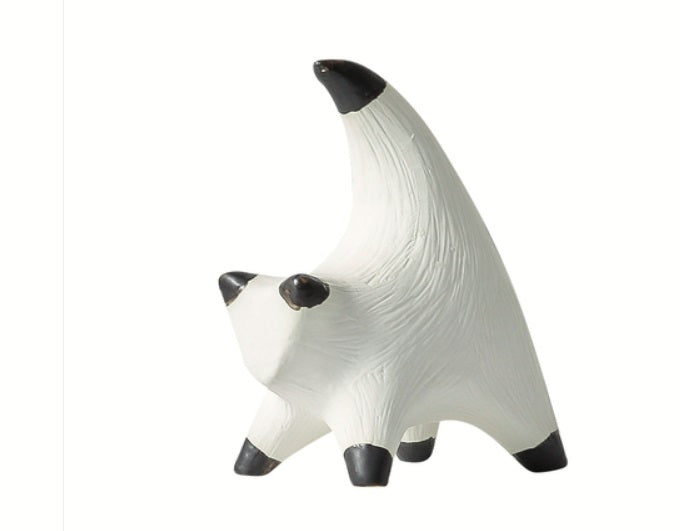 Hand Painted Cat ornament -B