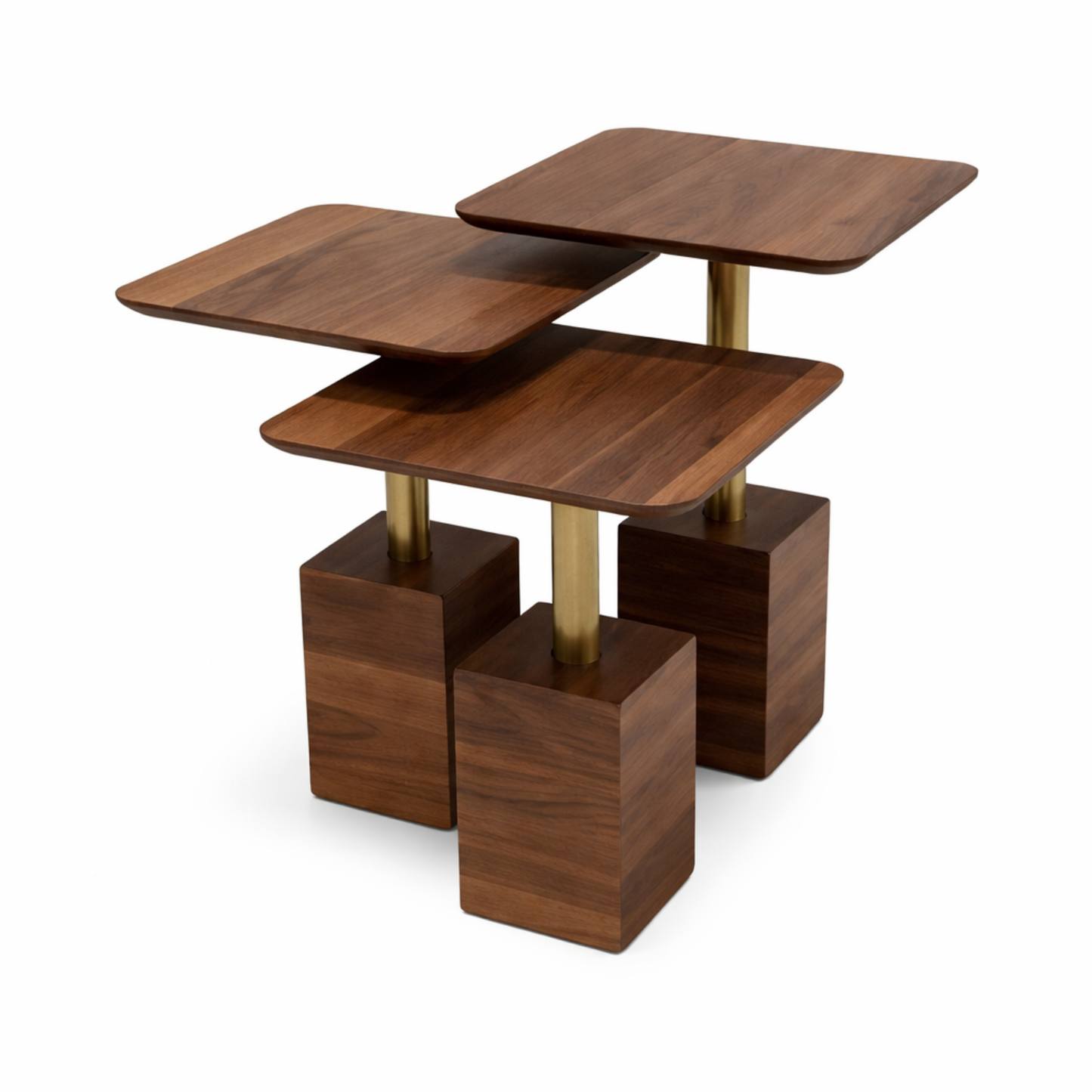 MESA DE LADO SET WALNUT ON