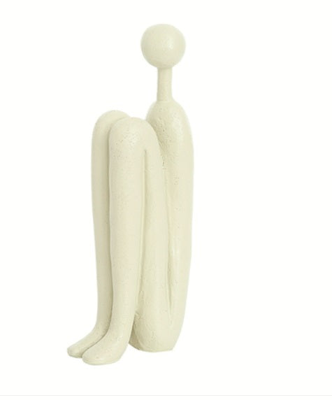Soft man ornament beige