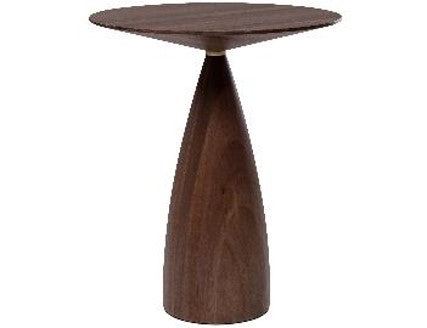 SIDE TABLE LACA DESERT +DETALLE LATADO DORADO