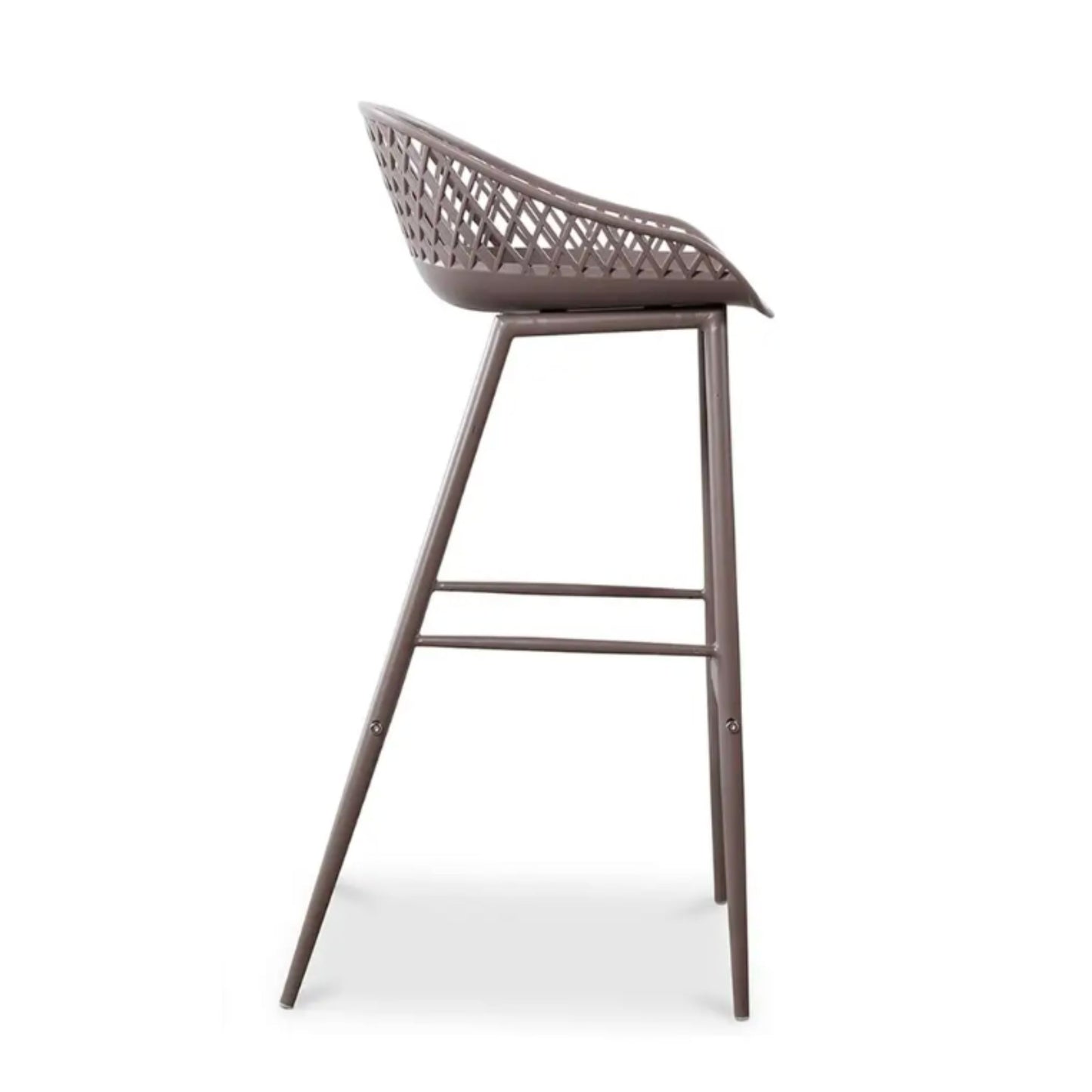 COUNTER STOOL EXTERIOR PIAZZA GREY MOE