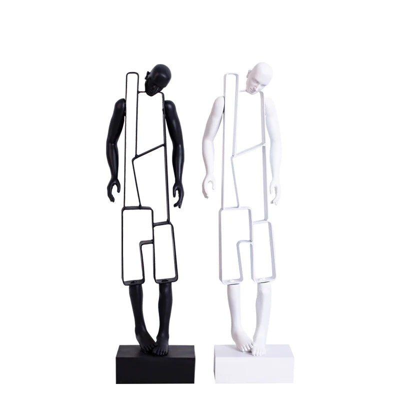 Accesorio Decorativo Black Figure Resin FLO