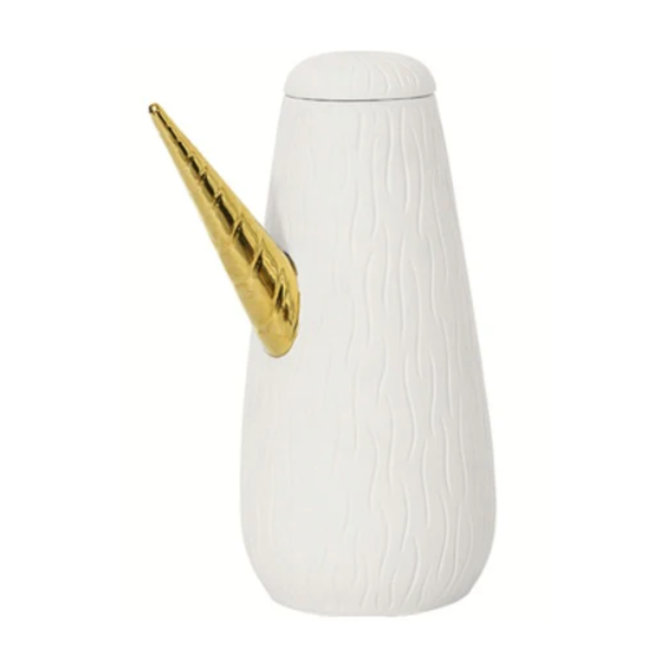 Accesorio Decorativo Long Mouth Pot White-A FLO
