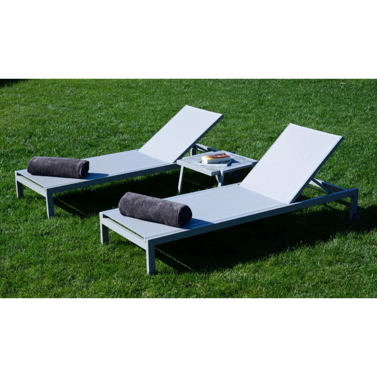 SunLounger Milos White 1DK