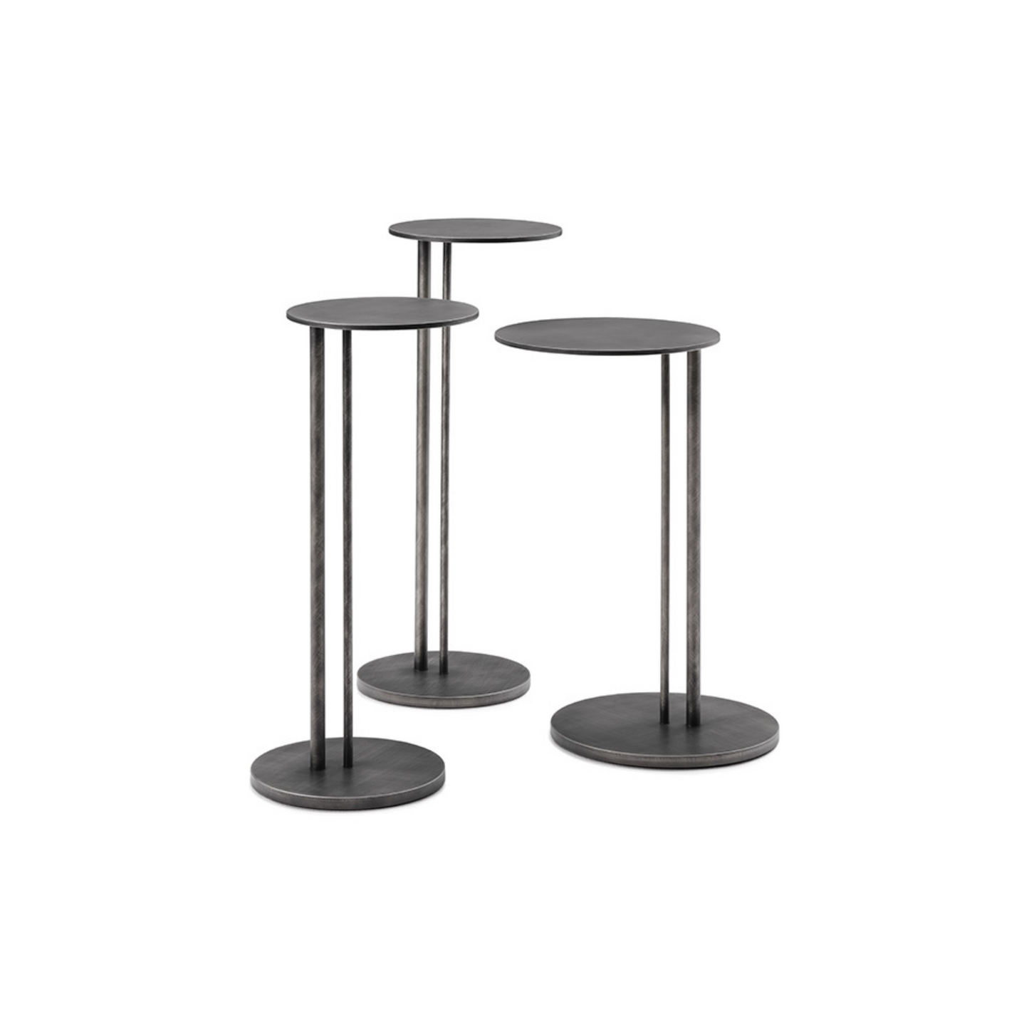 Set de Mesas de Lado Sting Brushed Grey CAT