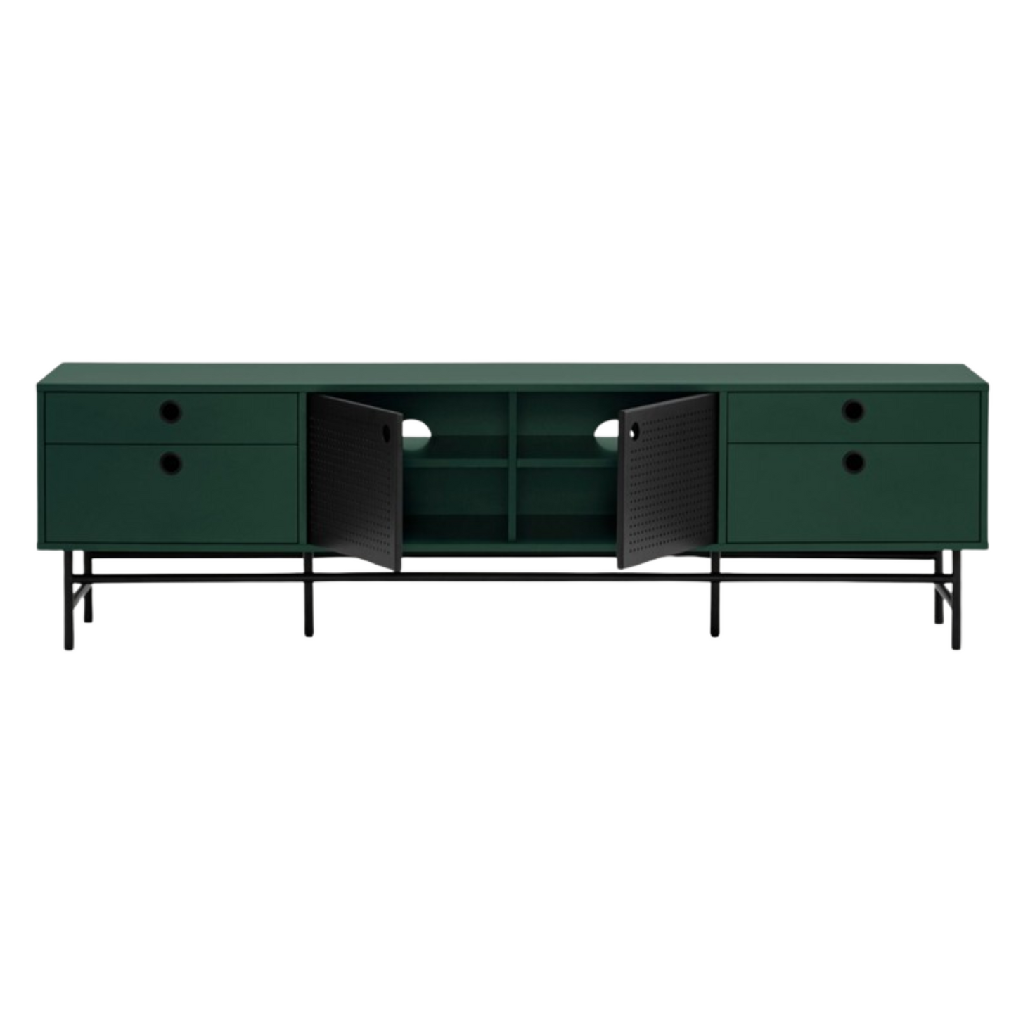 Mueble TV Punto Black / Dark Green TL