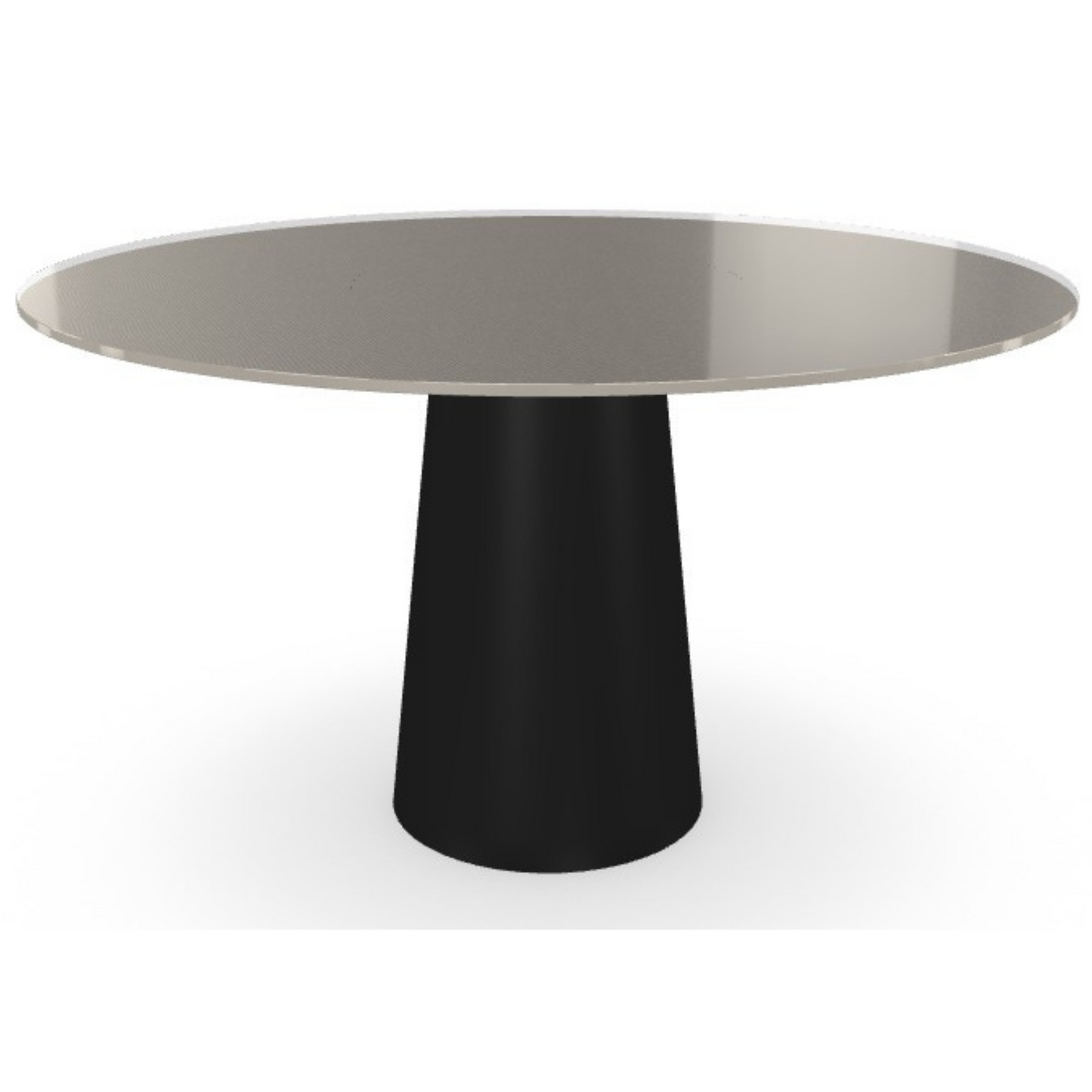 Mesa de Comedor Totem Round 130 Champagne SOV