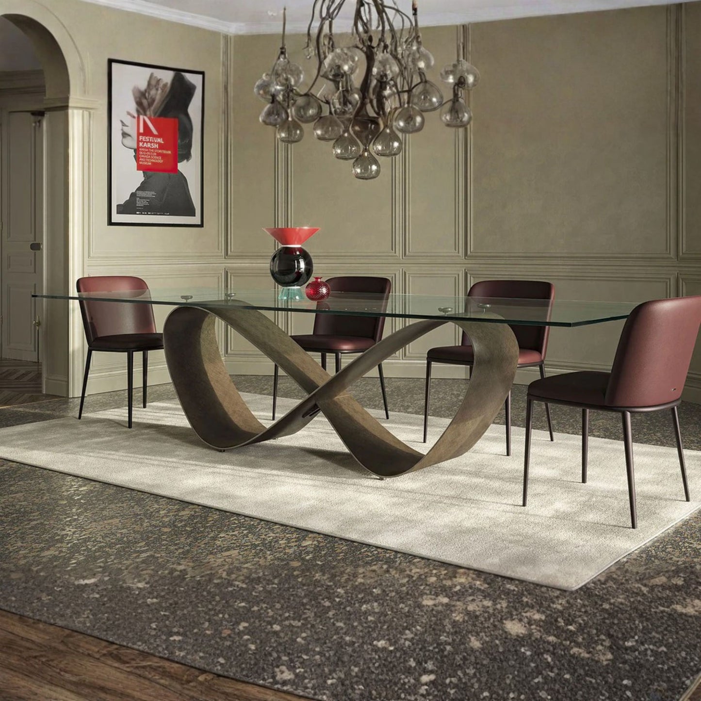 MESA COMEDOR BUTTERFLY CAT