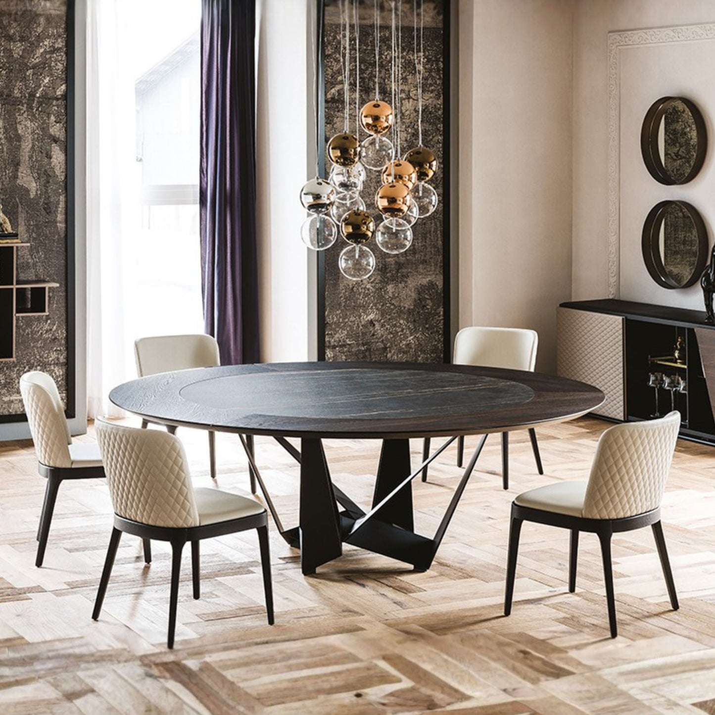 MESA DE COMEDOR SKORPIO KER WOOD CAT