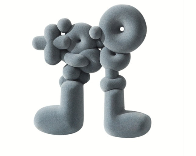 Balloon man ornament Grey