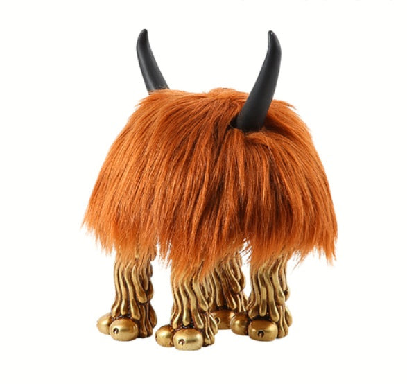 Cattle ornament brown