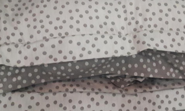 DUVET SET DOTS KING INK