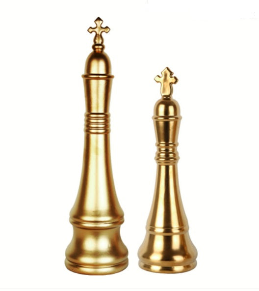 Gloden chess decorative- King B