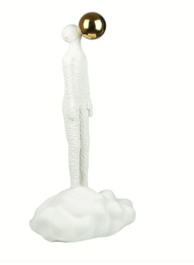 Man above the cloud B