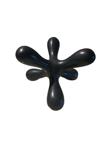 Accesorio Decorativo Black Hexagonal -A FLO