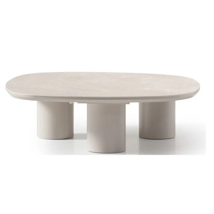 COFFEE TABLE METAL LEG 99X99