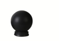 Black abstract decoration-D