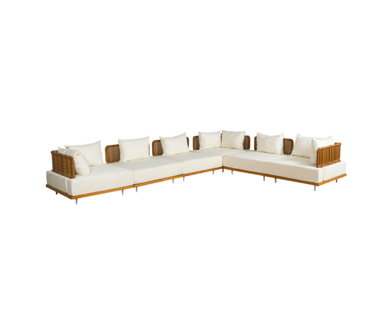 Sofa Seccional Exterior Set SUN