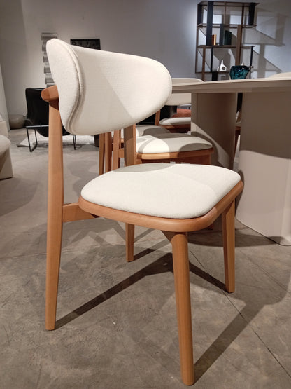 SILLA DE COMEDOR BARCELONA WALNUT SAL