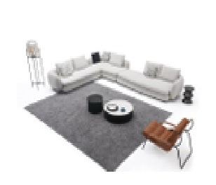 SECCIONAL 3 SEATS ARM, CORNER RIGHT CHAISE