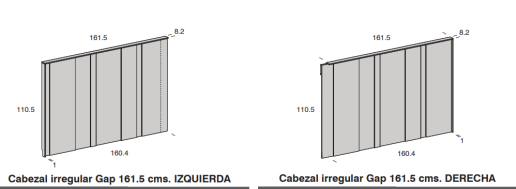 CABECERO IRR GAP DER