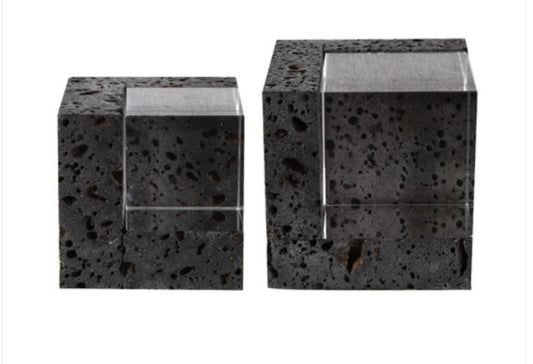 Black Cube decoration-A