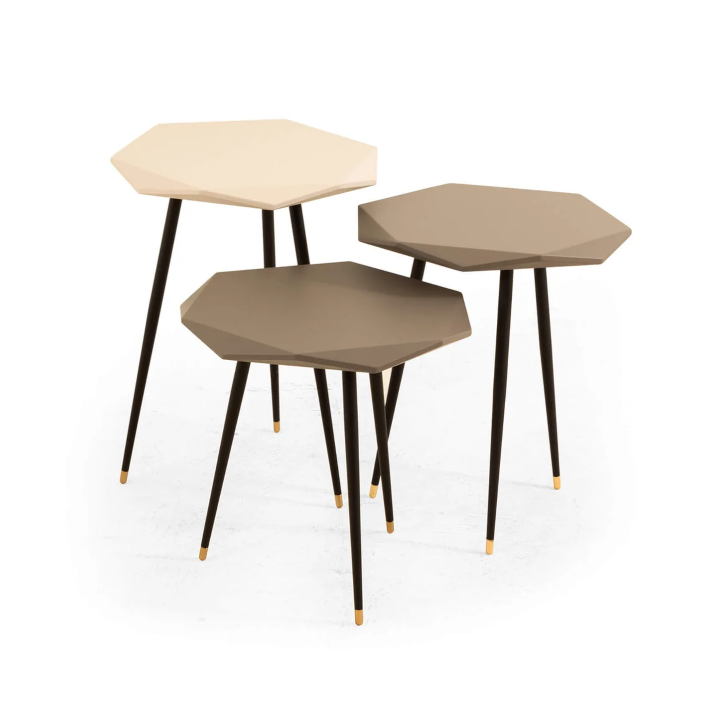 SET DE 3 MESA DE LADO BARCELONA TG