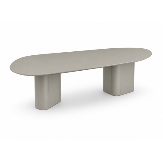 MESA DE COMEDOR STONE LACA CINZA ESS