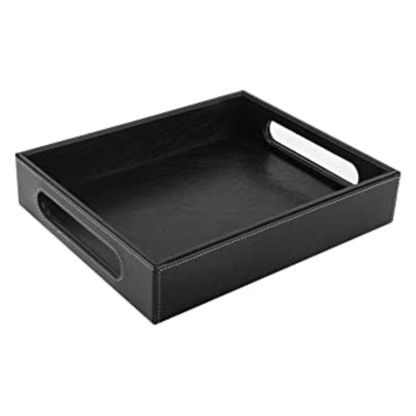 TRAY WITH HANDLES
