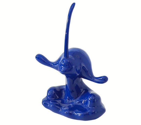 Long nose ornament Blue