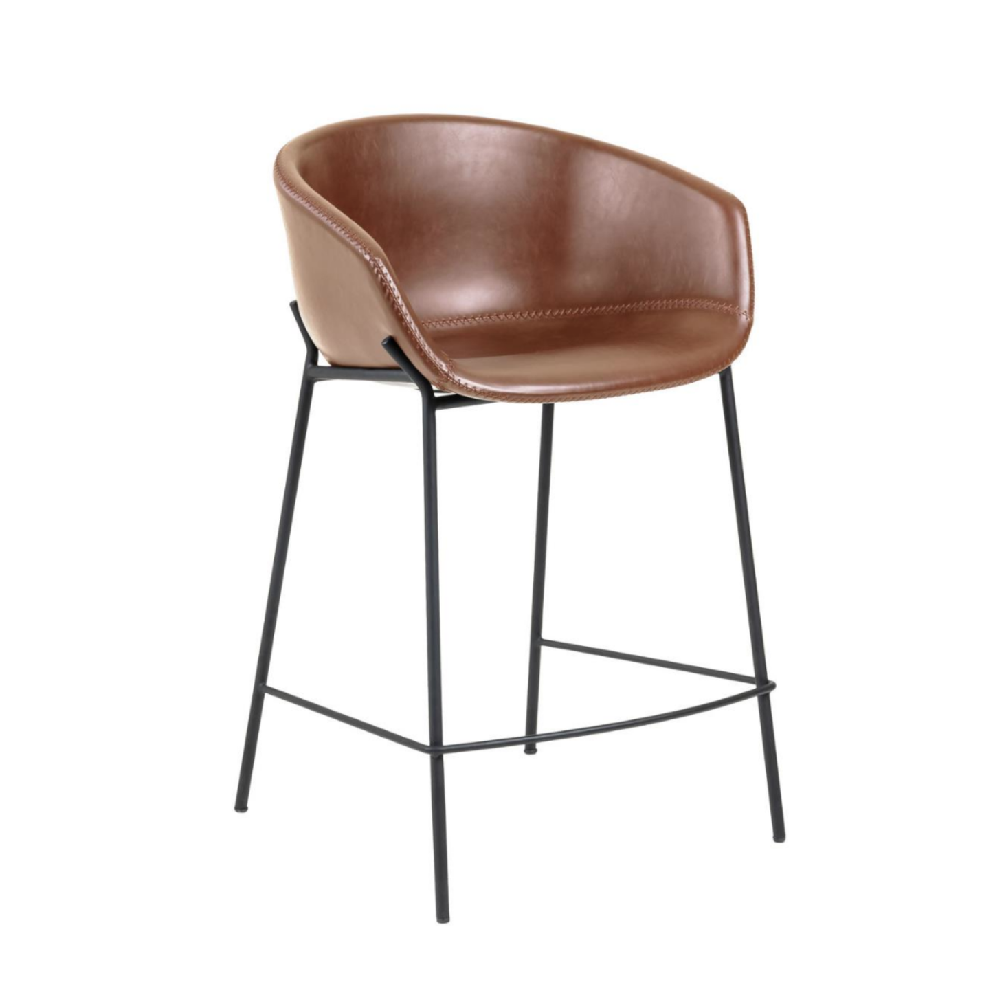 COUNTER STOOL YVETTE BROWN LF
