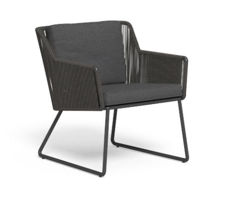 Poltrona de Exterior Gris TAL