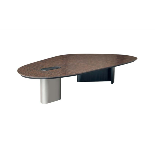 MESA DE COMEDOR FLUX NOGAL DK