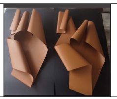 ESCULTURA NUDO MOSTAZA PQÑO