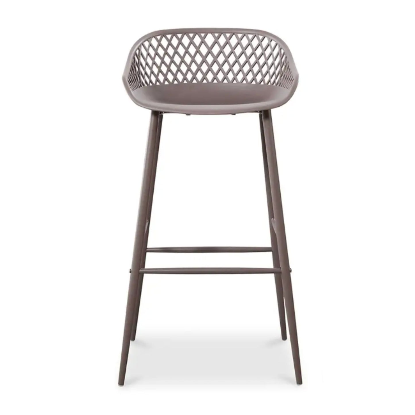 COUNTER STOOL EXTERIOR PIAZZA GREY MOE