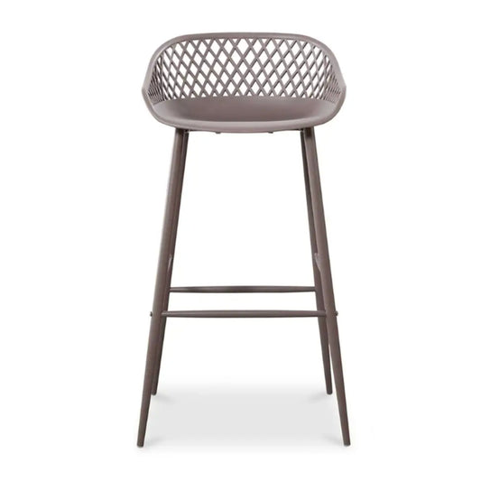COUNTER STOOL EXTERIOR PIAZZA GREY MOE