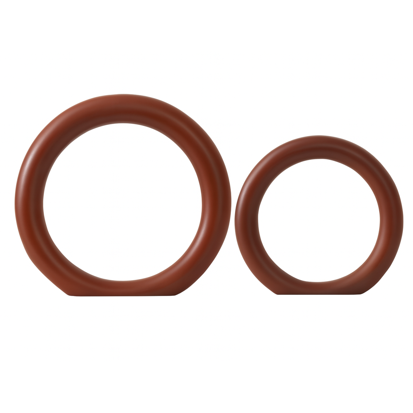 Round ring ornament Red B