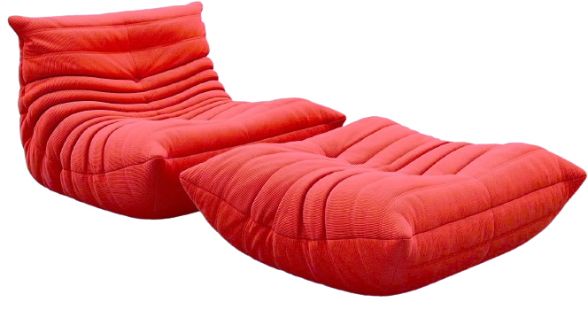 Sofa / Ottoman Rojo Vino BY