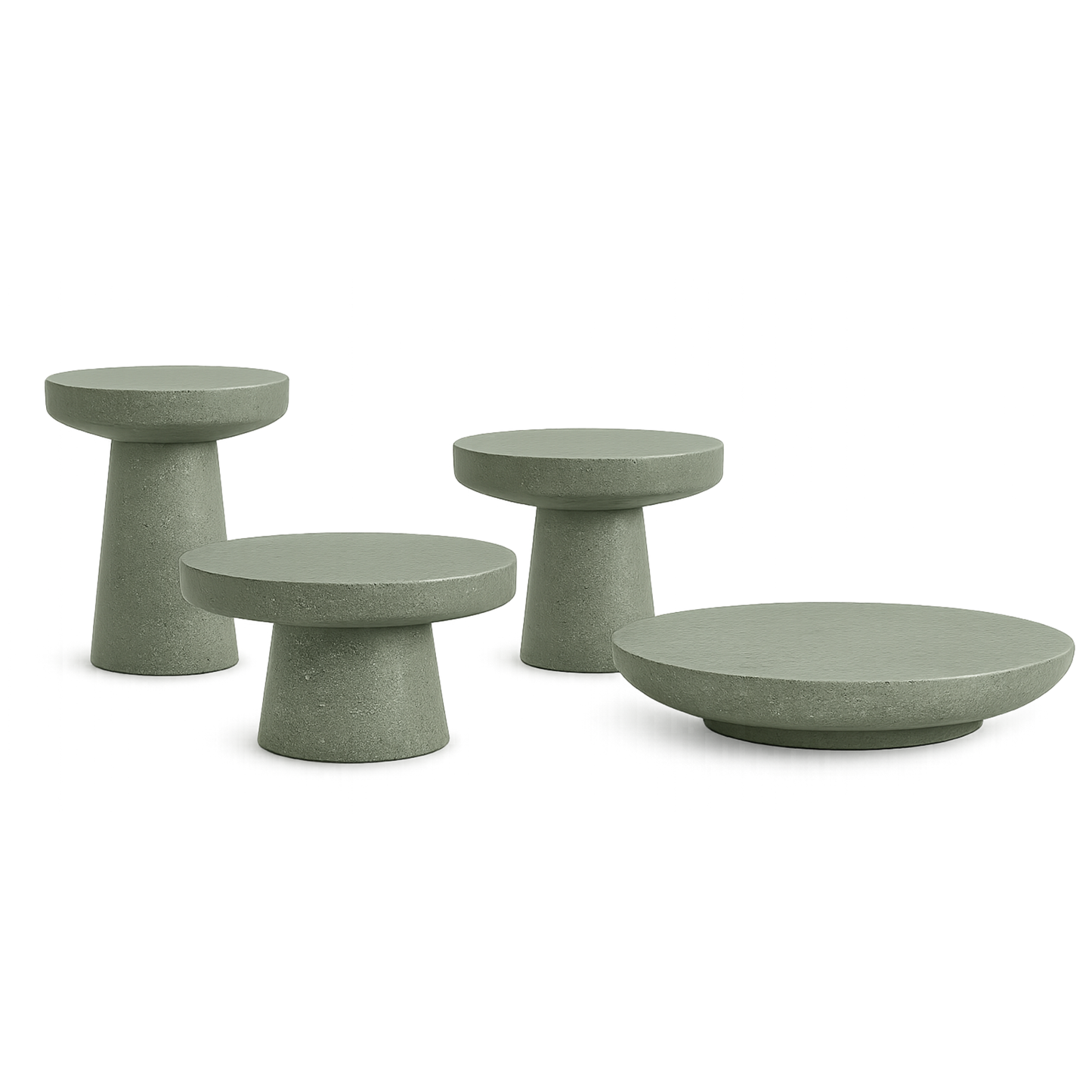 SET DE 4 MESAS DE CENTRO EXTERIOR HISTORY KS