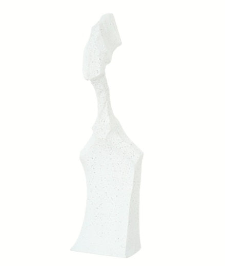 Flat man ornament White