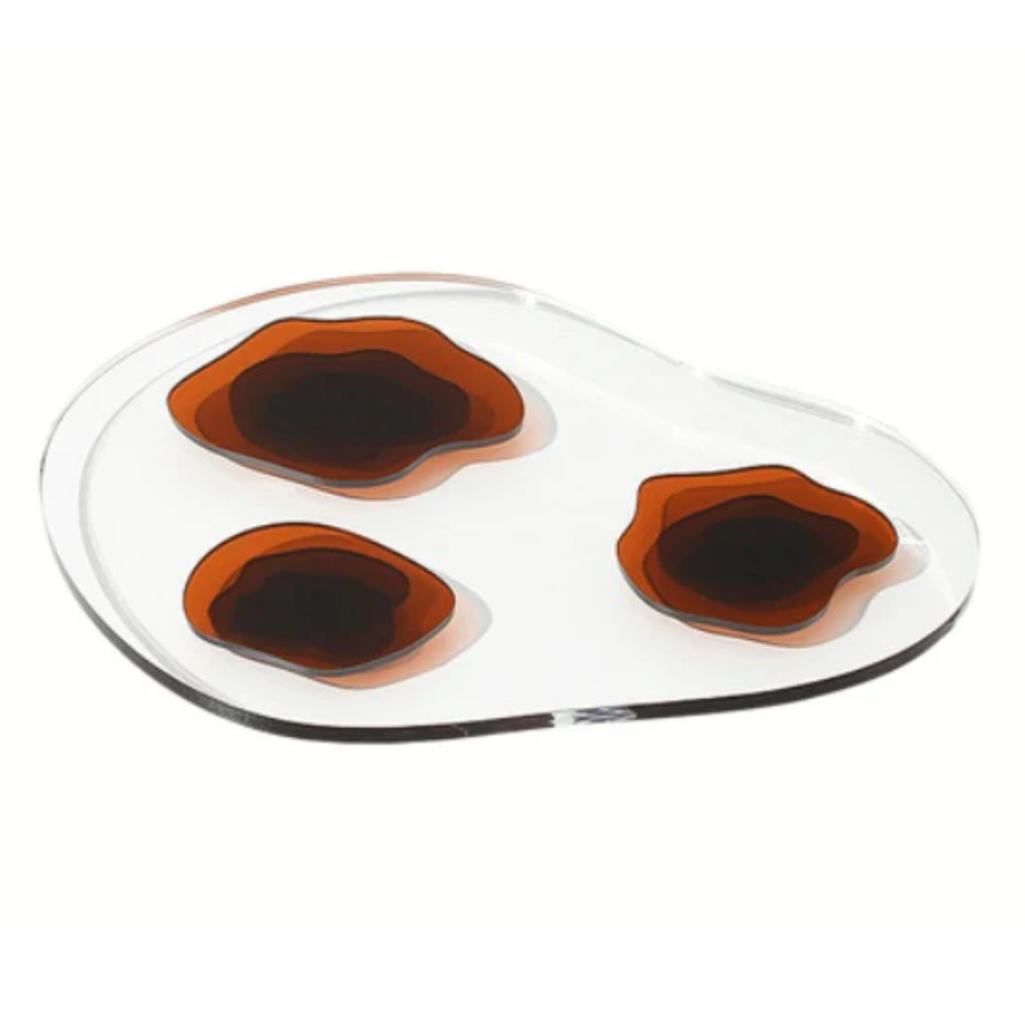 Gradual tray-dark brown