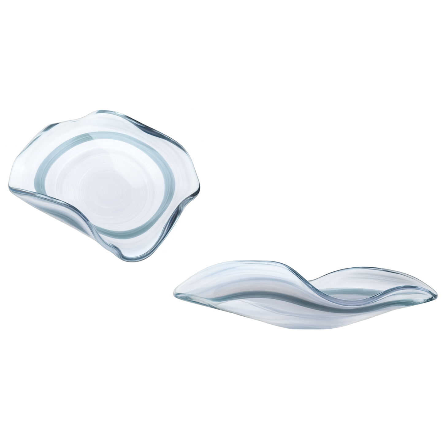 Curved fruit plate