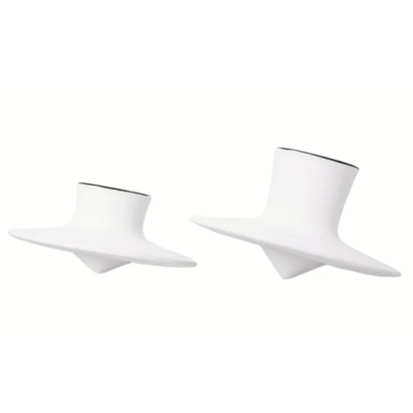 White Gyro ceramic decoration-A