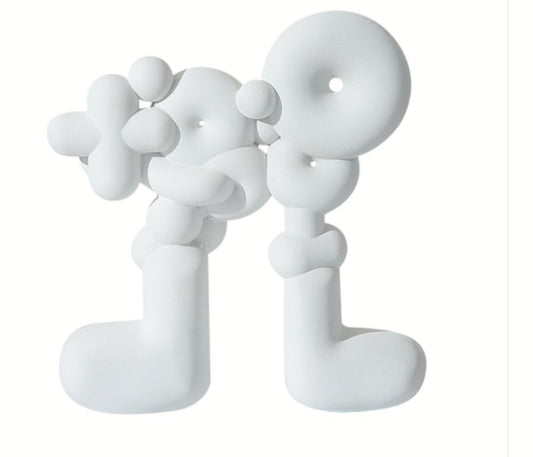 Balloon man ornament White