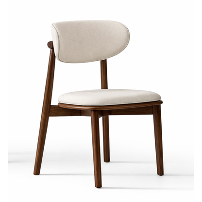 SILLA DE COMEDOR BARCELONA WALNUT SAL